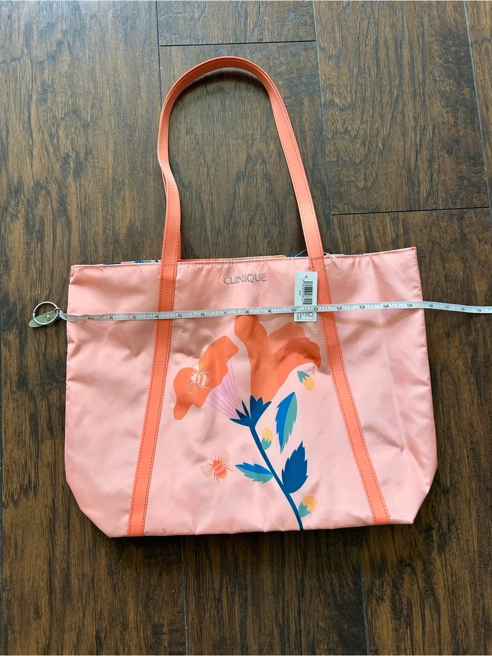 Clinique Tote and Bumblebee Makeup Bag